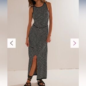 NWT free people backless dress